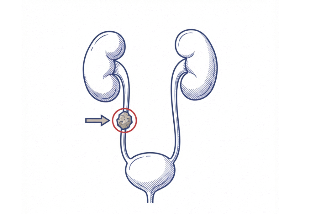 Kidney or Ureteral Stone Obstruction