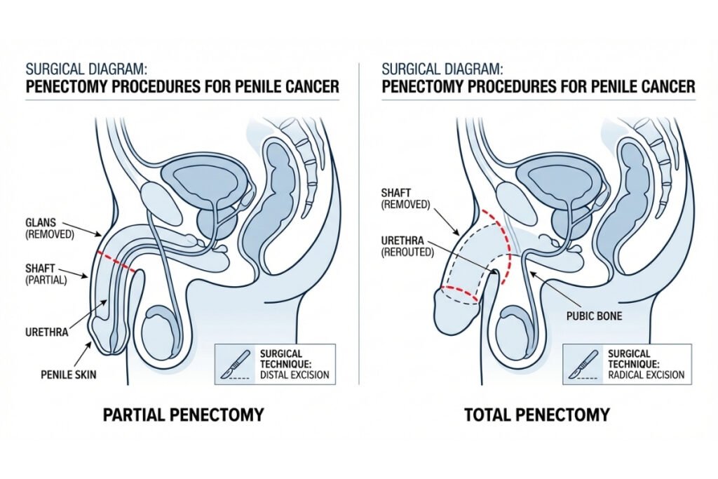 Partial or Total Penectomy (When Essential)