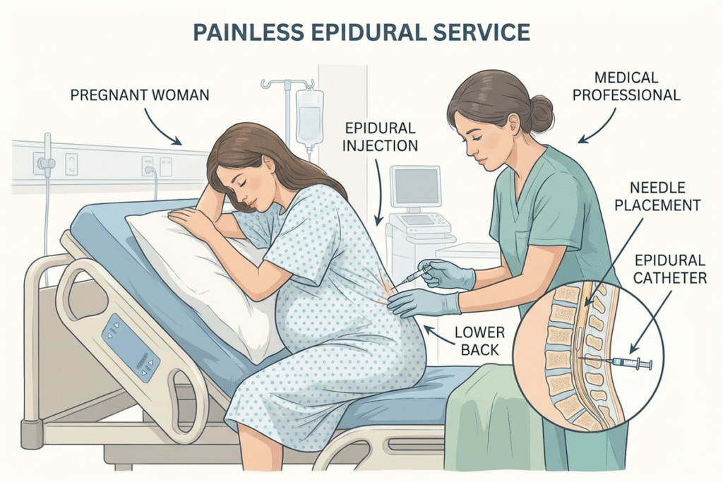 Painless Labor Facilities (Epidural Services)