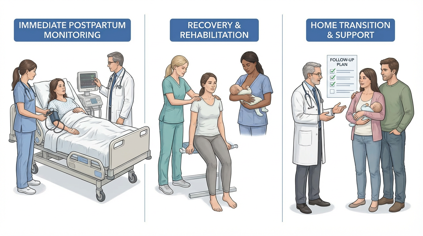 Postpartum Care and Rehabilitation
